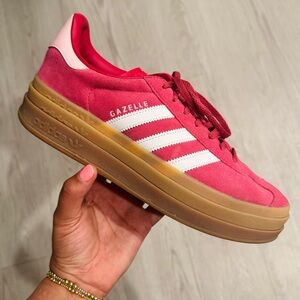 Adidas gazelle bold platform - size 10